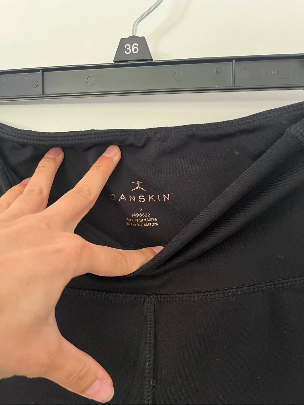 Danskin Black Leggings - Picture 5 of 5